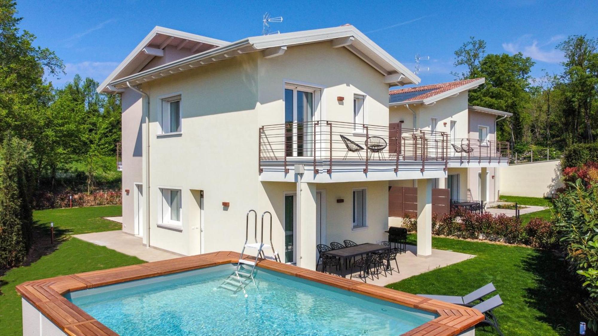 Luxury Villas Gardenia With Private Pool 加达湖畔帕登赫 外观 照片