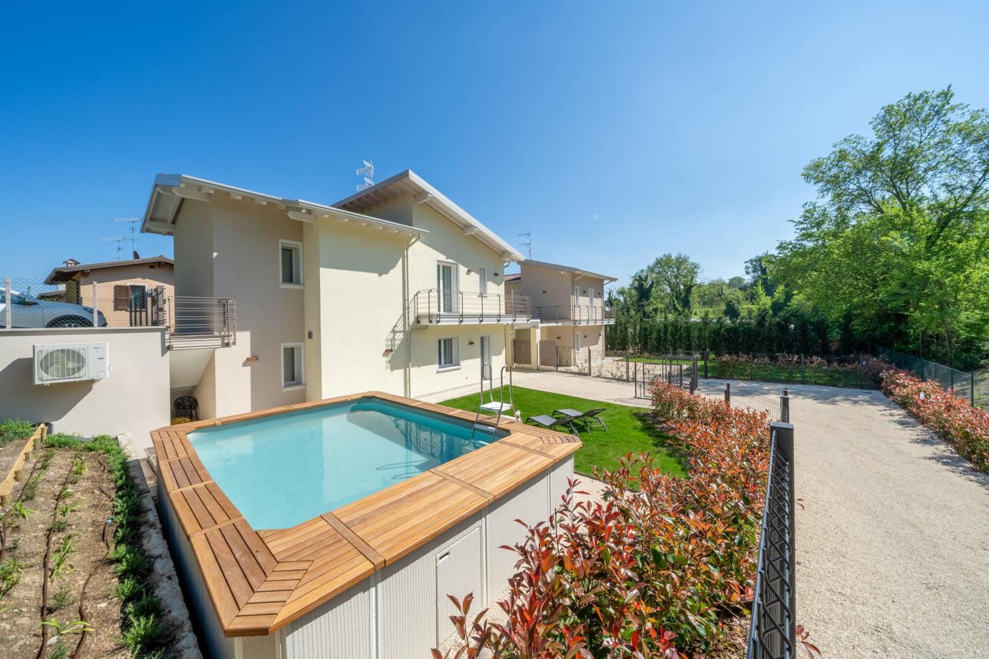 Luxury Villas Gardenia With Private Pool 加达湖畔帕登赫 外观 照片